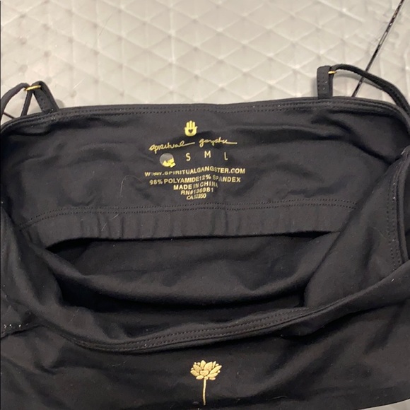 Spiritual gangster bra/crop top - Picture 3 of 3